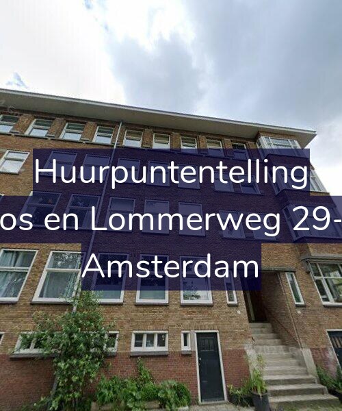 Foto gevel Huurpuntentelling voor Bos en Lommerweg 29-1, Amsterdam