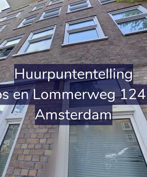 Foto gevel Huurpuntentelling voor Bos en Lommerweg 124-H, Amsterdam