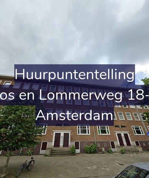 Foto gevel Huurpuntentelling voor Bos en Lommerweg 18-1, Amsterdam