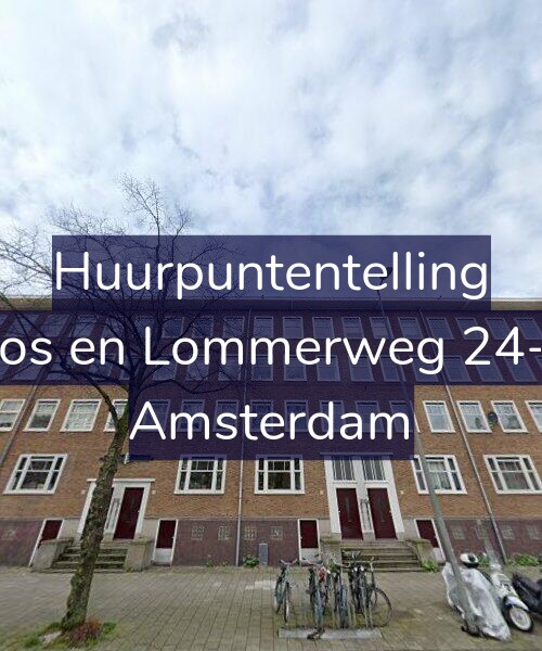 Foto gevel Huurpuntentelling voor Bos en Lommerweg 24-1, Amsterdam