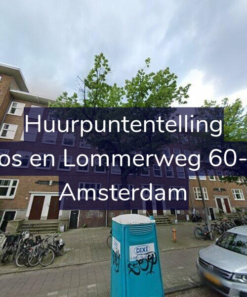 Foto gevel Huurpuntentelling voor Bos en Lommerweg 60-H, Amsterdam