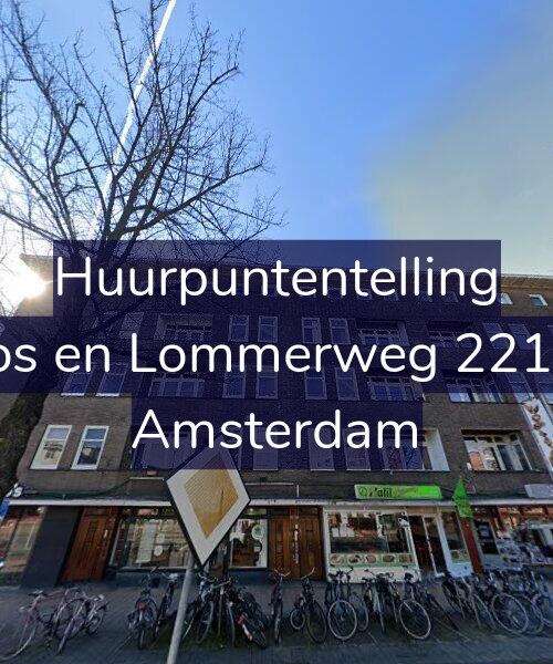 Foto gevel Huurpuntentelling voor Bos en Lommerweg 221-2, Amsterdam