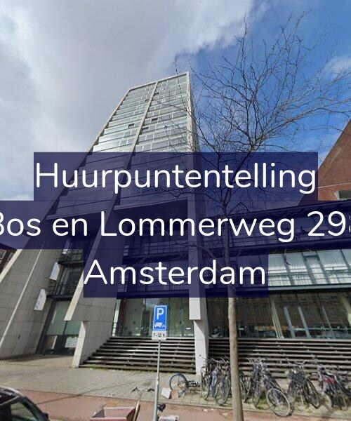 Foto gevel Huurpuntentelling voor Bos en Lommerweg 298, Amsterdam