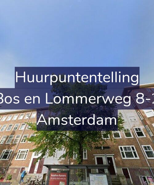 Foto gevel Huurpuntentelling voor Bos en Lommerweg 8-2, Amsterdam