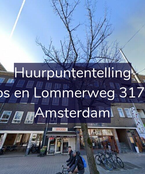 Foto gevel Huurpuntentelling voor Bos en Lommerweg 317-2, Amsterdam