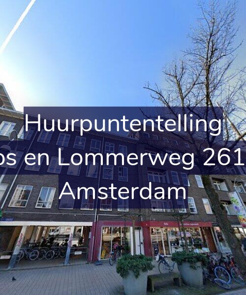 Foto gevel Huurpuntentelling voor Bos en Lommerweg 261-4, Amsterdam