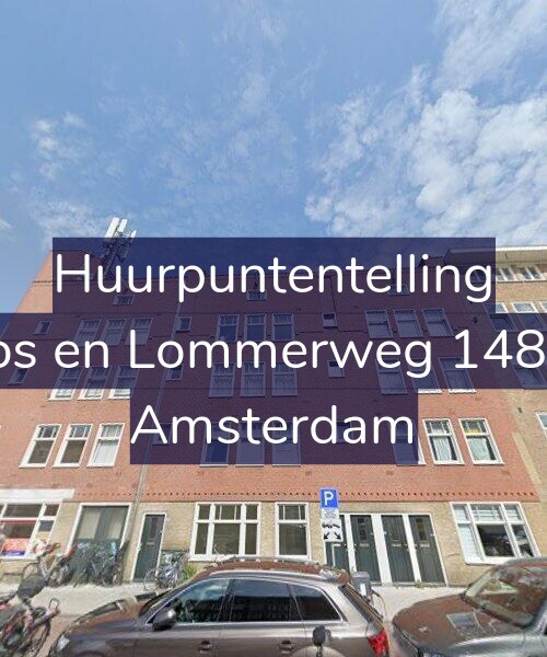 Foto gevel Huurpuntentelling voor Bos en Lommerweg 148-3, Amsterdam
