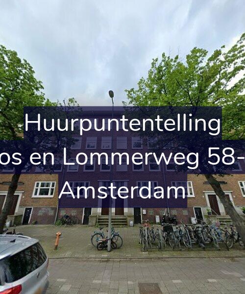 Foto gevel Huurpuntentelling voor Bos en Lommerweg 58-H, Amsterdam