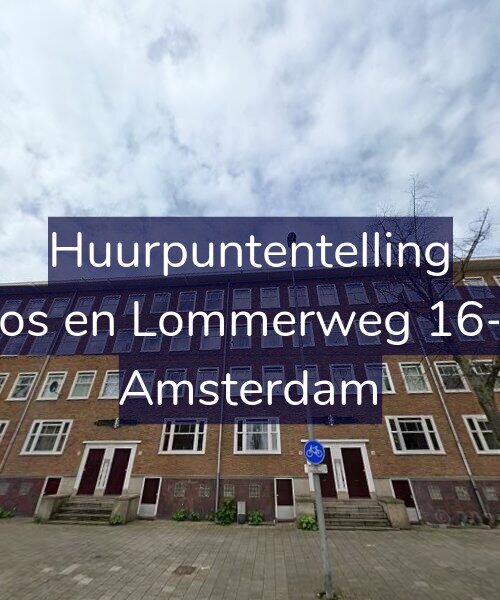 Foto gevel Huurpuntentelling voor Bos en Lommerweg 16-3, Amsterdam