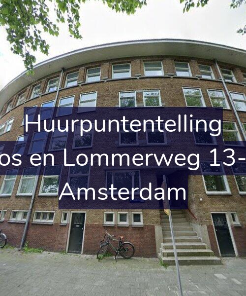 Foto gevel Huurpuntentelling voor Bos en Lommerweg 13-H, Amsterdam