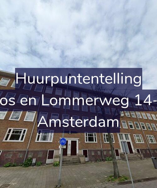 Foto gevel Huurpuntentelling voor Bos en Lommerweg 14-1, Amsterdam