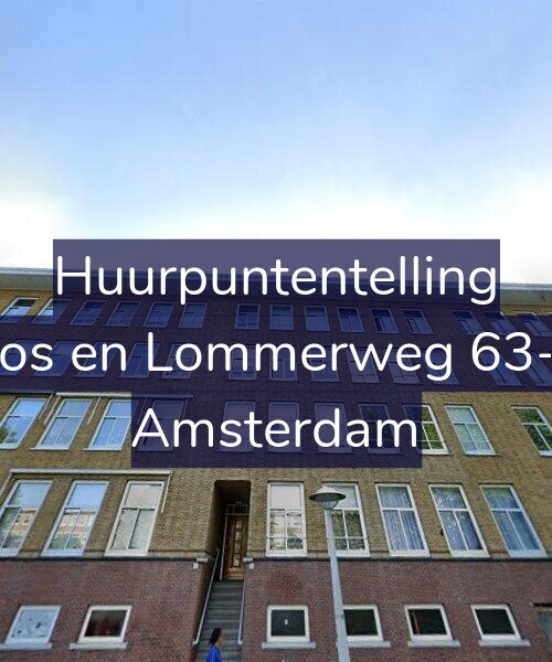Foto gevel Huurpuntentelling voor Bos en Lommerweg 63-2, Amsterdam