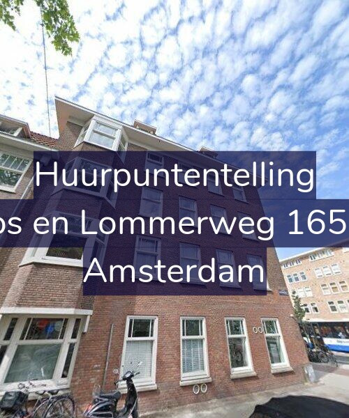 Foto gevel Huurpuntentelling voor Bos en Lommerweg 165-B, Amsterdam
