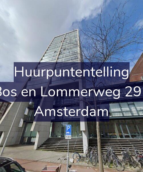 Foto gevel Huurpuntentelling voor Bos en Lommerweg 292, Amsterdam