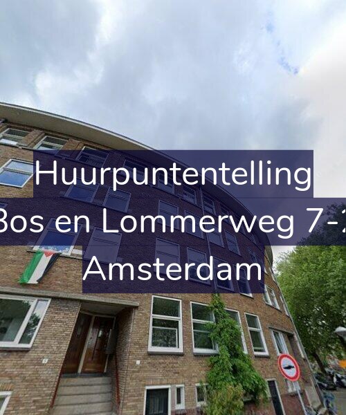 Foto gevel Huurpuntentelling voor Bos en Lommerweg 7-2, Amsterdam