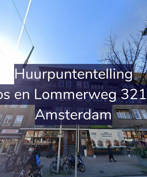 Foto gevel Huurpuntentelling voor Bos en Lommerweg 321-3, Amsterdam