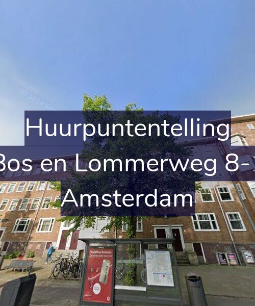 Foto gevel Huurpuntentelling voor Bos en Lommerweg 8-1, Amsterdam