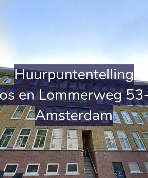 Foto gevel Huurpuntentelling voor Bos en Lommerweg 53-2, Amsterdam