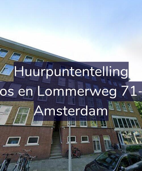 Foto gevel Huurpuntentelling voor Bos en Lommerweg 71-1, Amsterdam