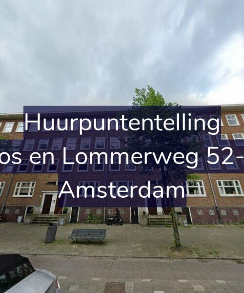 Foto gevel Huurpuntentelling voor Bos en Lommerweg 52-H, Amsterdam