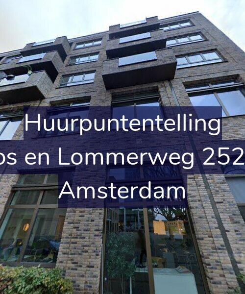 Foto gevel Huurpuntentelling voor Bos en Lommerweg 252-F, Amsterdam