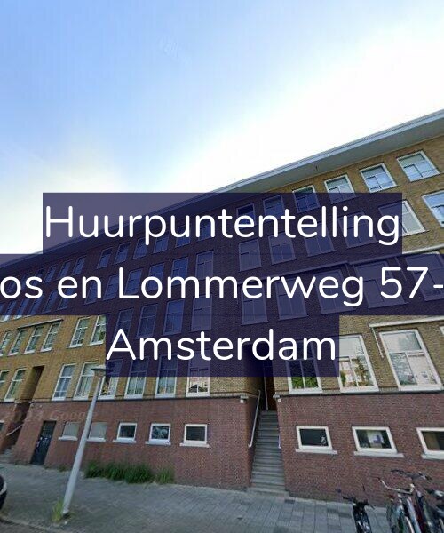 Foto gevel Huurpuntentelling voor Bos en Lommerweg 57-1, Amsterdam