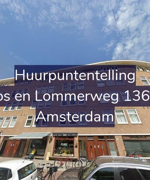 Foto gevel Huurpuntentelling voor Bos en Lommerweg 136-1, Amsterdam
