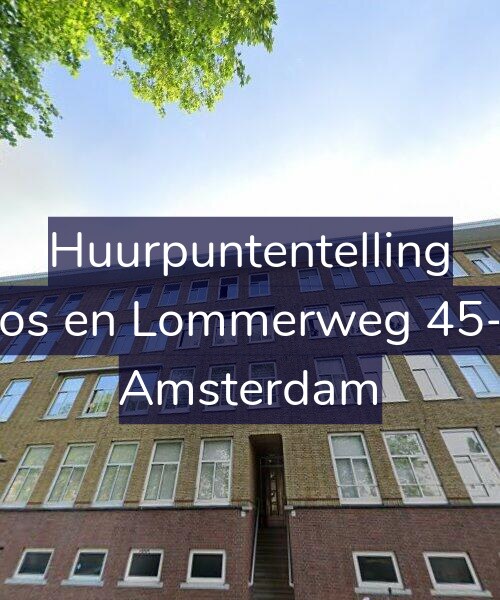 Foto gevel Huurpuntentelling voor Bos en Lommerweg 45-3, Amsterdam