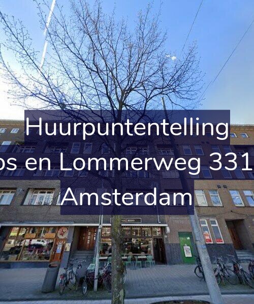 Foto gevel Huurpuntentelling voor Bos en Lommerweg 331-3, Amsterdam