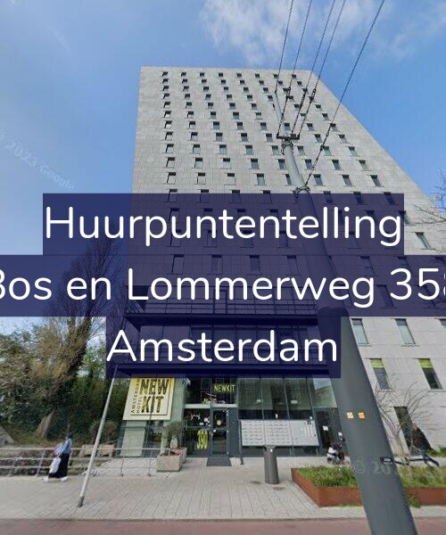 Foto gevel Huurpuntentelling voor Bos en Lommerweg 358, Amsterdam