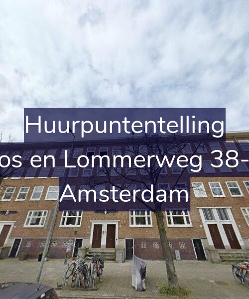 Foto gevel Huurpuntentelling voor Bos en Lommerweg 38-H, Amsterdam