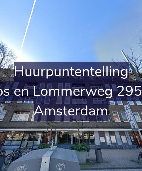 Foto gevel Huurpuntentelling voor Bos en Lommerweg 295-3, Amsterdam