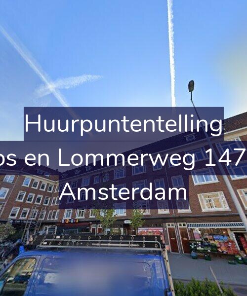Foto gevel Huurpuntentelling voor Bos en Lommerweg 147-2, Amsterdam