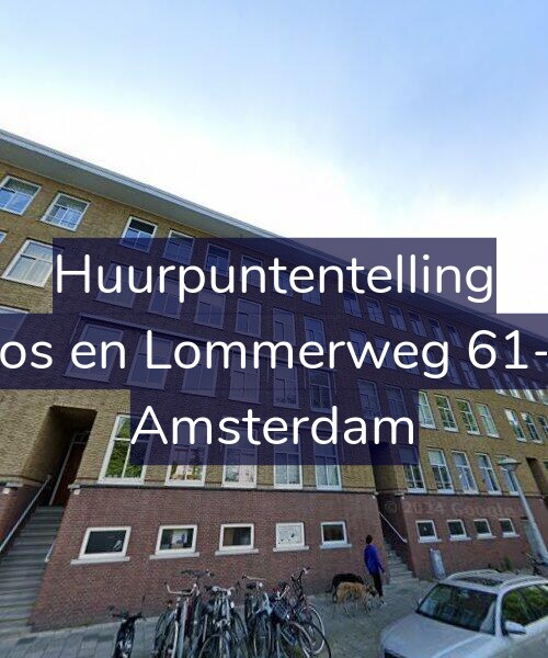 Foto gevel Huurpuntentelling voor Bos en Lommerweg 61-1, Amsterdam