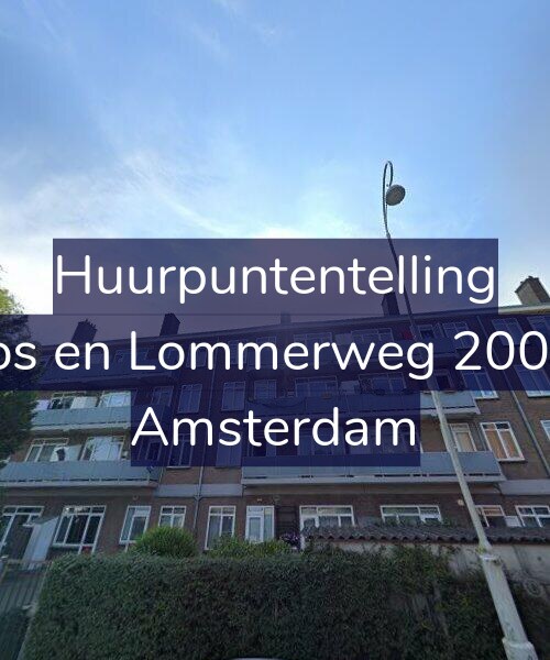 Foto gevel Huurpuntentelling voor Bos en Lommerweg 200-2, Amsterdam