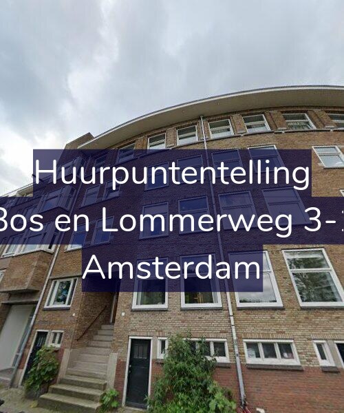 Foto gevel Huurpuntentelling voor Bos en Lommerweg 3-1, Amsterdam