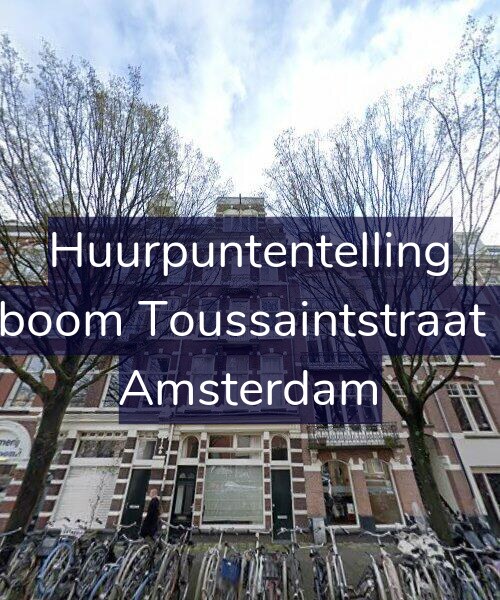 Foto gevel Huurpuntentelling voor Bosboom Toussaintstraat 3-H, Amsterdam