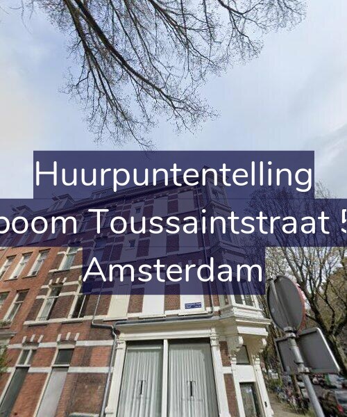 Foto gevel Huurpuntentelling voor Bosboom Toussaintstraat 50-2, Amsterdam
