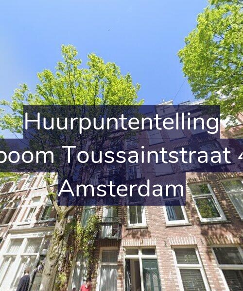Foto gevel Huurpuntentelling voor Bosboom Toussaintstraat 46-2, Amsterdam