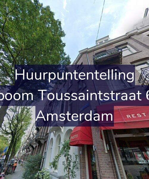 Foto gevel Huurpuntentelling voor Bosboom Toussaintstraat 69-3, Amsterdam