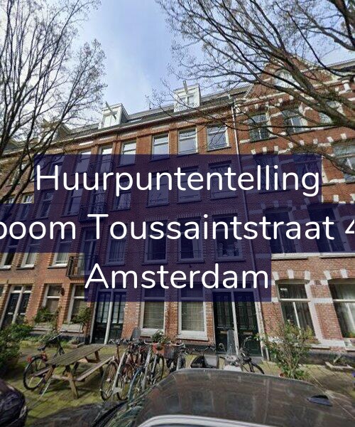 Foto gevel Huurpuntentelling voor Bosboom Toussaintstraat 40-H, Amsterdam
