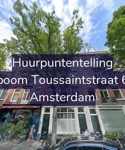 Foto gevel Huurpuntentelling voor Bosboom Toussaintstraat 68-B, Amsterdam