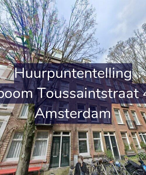 Foto gevel Huurpuntentelling voor Bosboom Toussaintstraat 44-4, Amsterdam