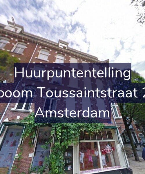 Foto gevel Huurpuntentelling voor Bosboom Toussaintstraat 22-1, Amsterdam