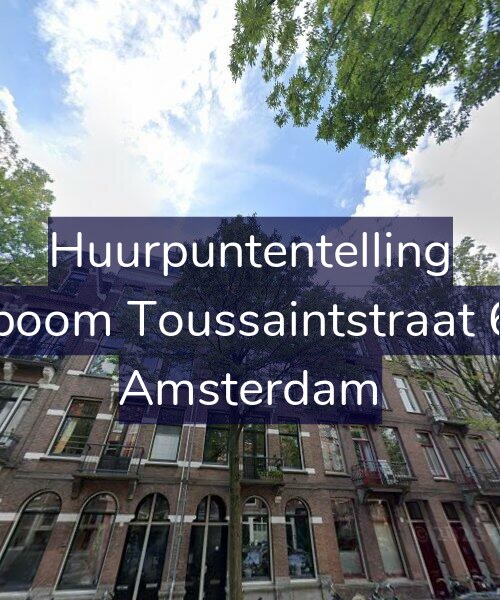 Foto gevel Huurpuntentelling voor Bosboom Toussaintstraat 65-3, Amsterdam