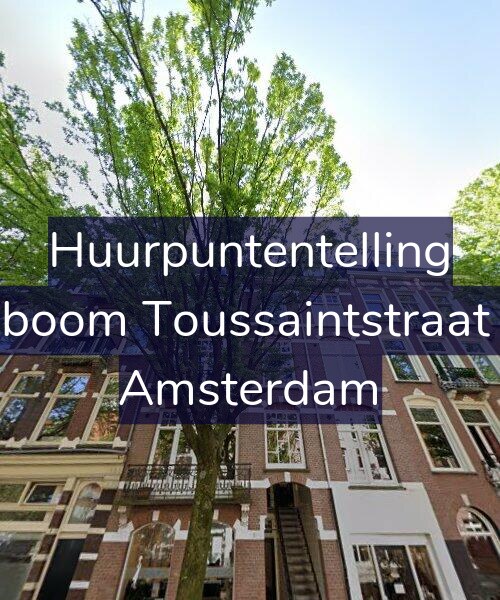 Foto gevel Huurpuntentelling voor Bosboom Toussaintstraat 5-2, Amsterdam
