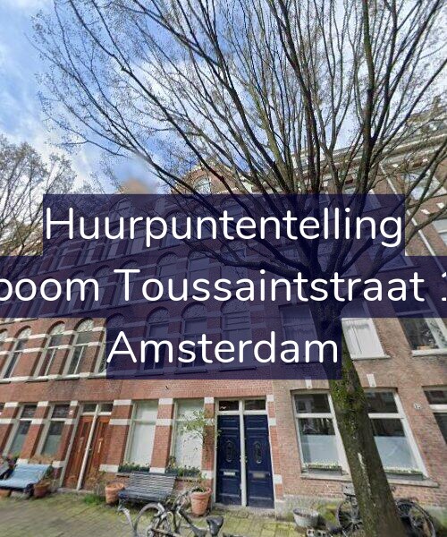 Foto gevel Huurpuntentelling voor Bosboom Toussaintstraat 14-2, Amsterdam