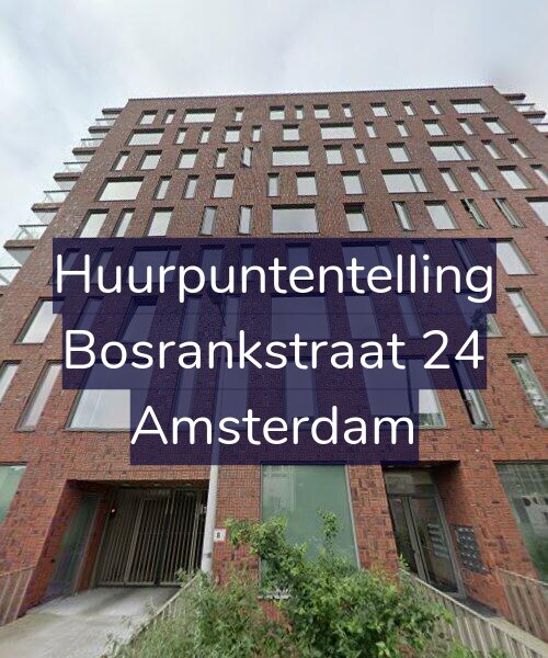 Foto gevel Huurpuntentelling voor Bosrankstraat 24, Amsterdam