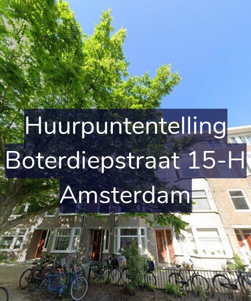 Foto gevel Huurpuntentelling voor Boterdiepstraat 15-H, Amsterdam