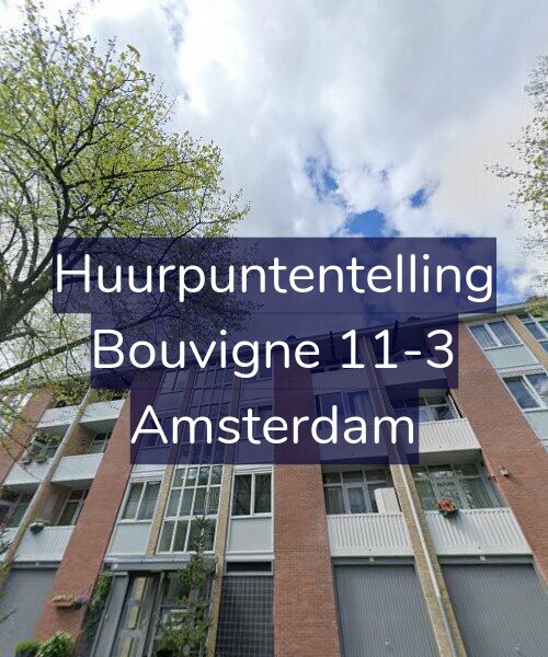Foto gevel Huurpuntentelling voor Bouvigne 11-3, Amsterdam